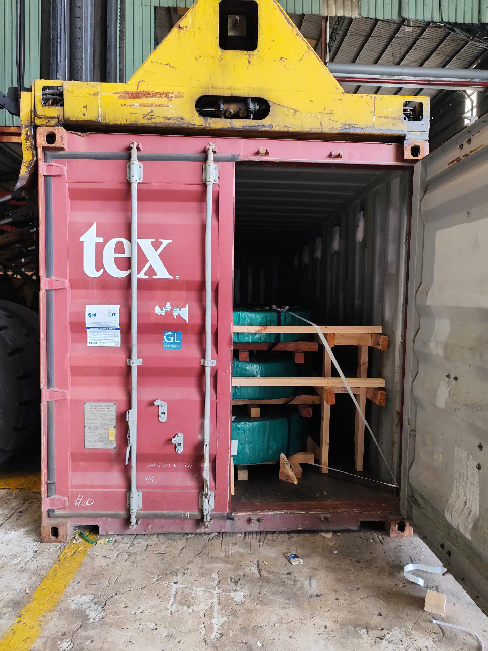 LASHING THÉP CUỘN TIÊU CHUẨN CHÂU ÂU