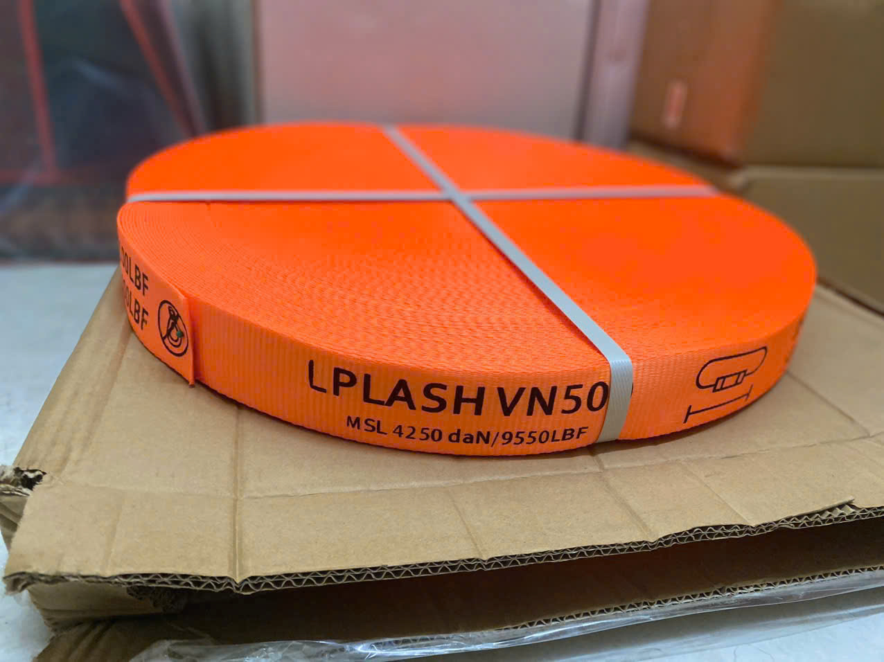 Dây Vải Chịu Lực Polyester – Dây Lashing Cho Hàng Siêu Trường
