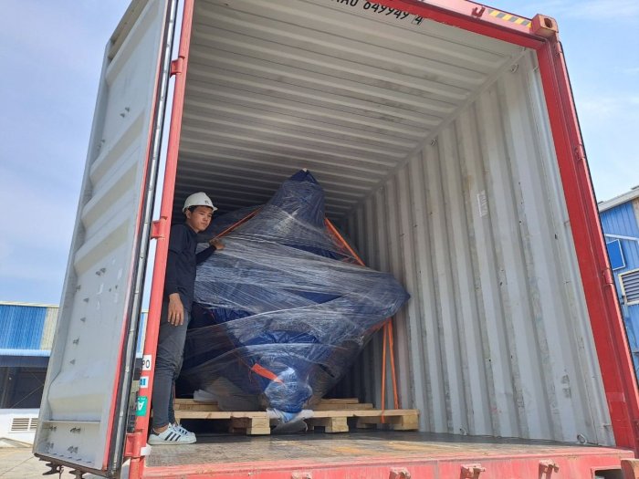 Quy trình triển khai dịch vụ lashing container và cấp chứng thư chuyên nghiệp